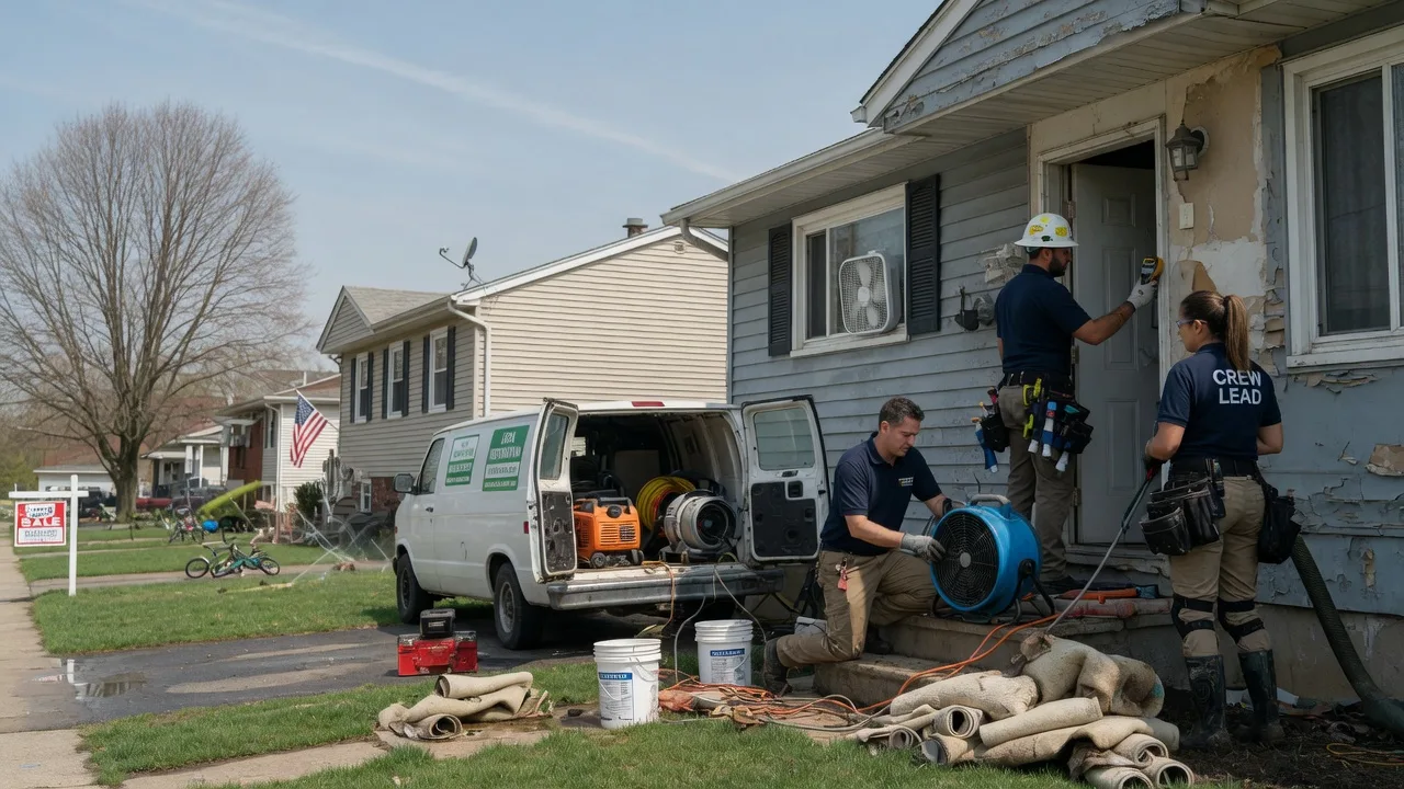 Flood Cleanup in Rural Valley, PA near me